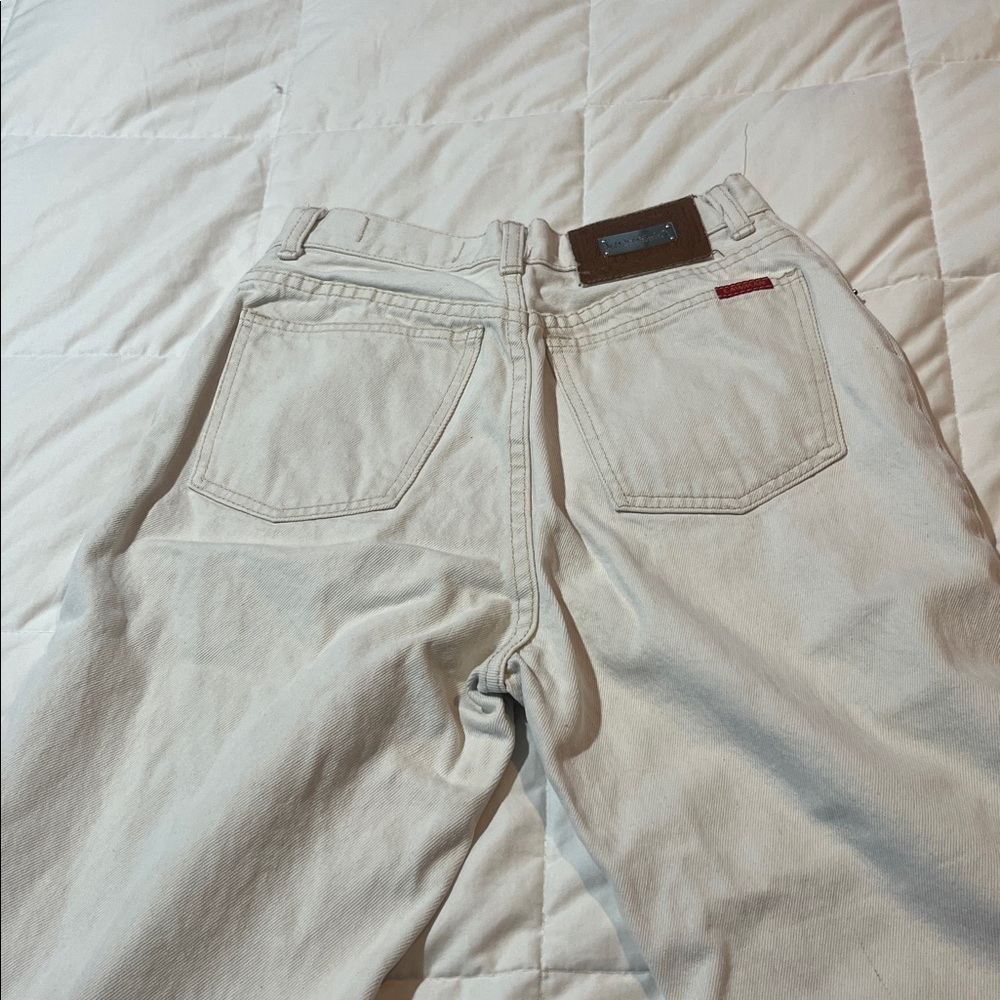 Vintage Lawman’s White Jeans - Picture 6 of 13
